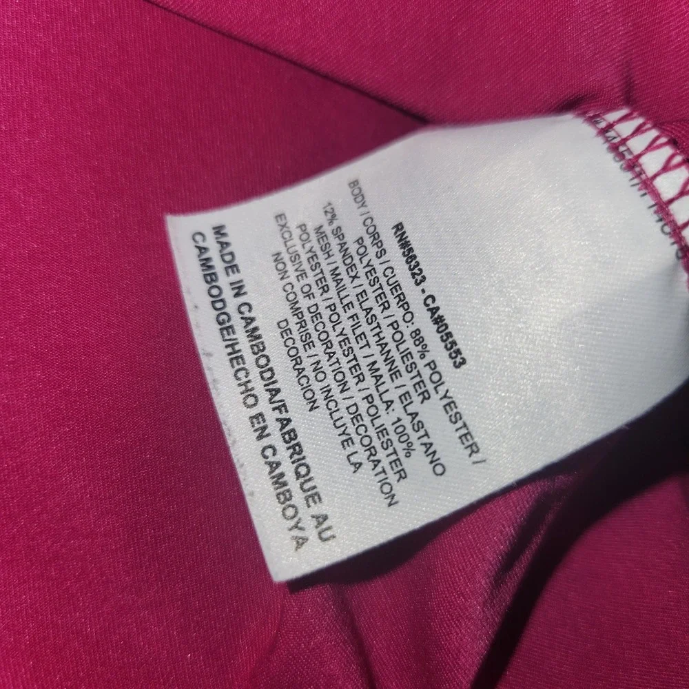 Nike Golf‎ Dri-FIT Polo Shirt Girls Large Pink Orange Athletic Top
